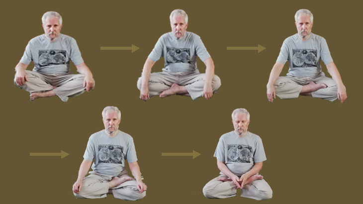 Позы йоги: от простого к сложному.